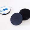 NFC Guard Tour ON-METAL rugged sticky token - Black ABS - NTAG213 - 30mm round