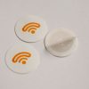 NTAG213 Iron-On Fabric Tag  with Tagstand logo - 30mm dia - Image 2