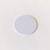 Blank white PVC token - NTAG213 - 30mm dia